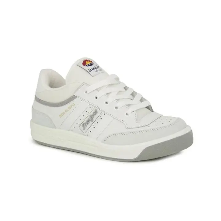 Zapatilla Jhayber Olimpo Blanca Hombre - Clásico de los 80 - Nacional - Confort - 1