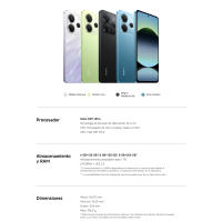 Official | Redmi Note 14, Sistema de cámara AI de 108 MP, Batería de 5500 mAh con carga turbo de 33 W, Pantalla de 120 Hz con tecnología de cuidado ocular - details 26