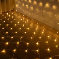 Guirnalda LED De Navidad 1.5x1.5M 2x3M Luces De Red De Jardín Para Fiestas Casuales Y Bodas Decoración De Puertas Y Ventanas - details 3