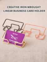 Porta Tarjetas De Negocio Con Soporte Para Escritorio Organizador De Tarjetas Para Oficina Regalo Soporte De Exhibición - details 0