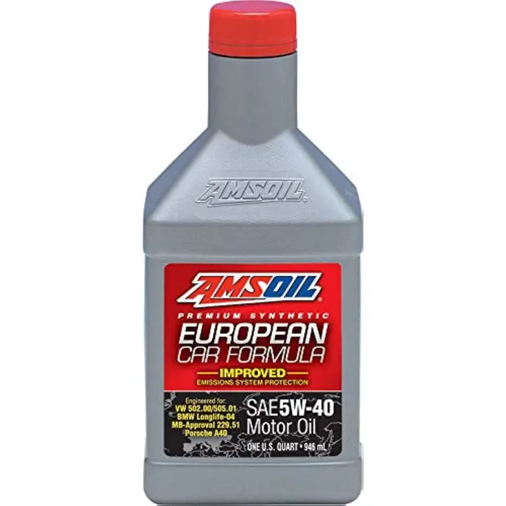Aceite Amsoil European Car Formula Improved 5W40 - 1/4 galón / 0.946L - 1