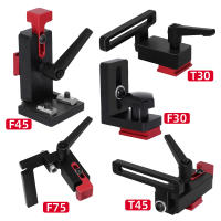 Aluminio Stop De Rieble Para Trabajo Con Madera Limitador De Camino T-Slot Workbench Conector Deslizante Y Stopper De Fosa - details 1
