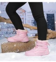 Botas De Invierno Para Niños Y Niñas Con Lining De Peluche Impermeables Y De Talla Ancha Para Actividades Al Aire Libre Resistentes Al Frío Con Cierre De Correas Y Punta Redonda - details 26