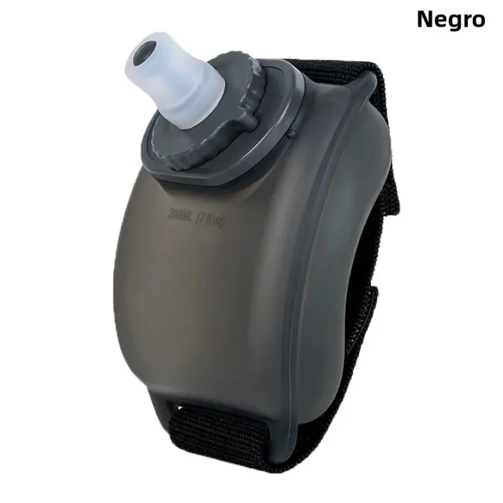 Botella De Agua Para Correr De 7oz Mini Porta Botella De Muñeca Almacenamiento De Hidratación Suave Para Maratón Ciclismo Fitness Escalada - 1