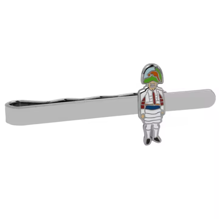 Gemelolandia | Pasador de Corbata Peliqueiro Carnaval de Laza 18mm - 1