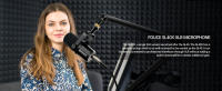 Micrófono Dinámico USB/XLR FDUCE SL40X/SL40 Con Salida De Auricular Integrada Y Aislamiento Acústico Para Podcasts Juegos Y Transmisiones En Vivo - details 3