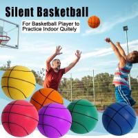 Baloncesto Silencioso Para Entrenamiento Interior Bounceable Mute PU Balón De Bajo Ruido Para Variedad De Actividades Internas - details 0