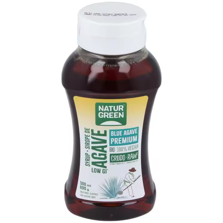 Naturgreen Sirope Ecológico De Ágave Crudo 500Ml - 1