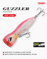 Noeby Señuelo De Pesca Super Poper 140mm 74.5g Lure De Superficie Con Gran Salpicadura Wobbler Reinforced Artificial Duro Para Pesca En Oceano GT Tuna - details 0
