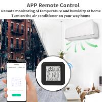 Tuya Smart Universal IR Remote Control Con Sensor De Temperatura Y Humedad Para Aire Acondicionado TV AC Compatible Con Alexa Google Home Yandex - details 5