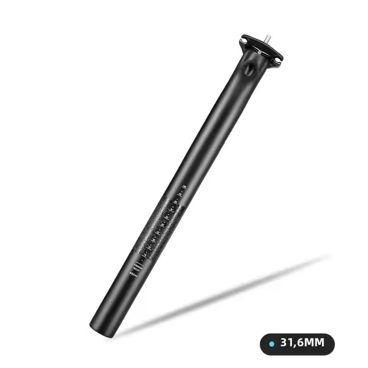 LEXON Poste De Silla De Bicicleta De Carbono 27.2/31.6MM 0MM Desplazamiento MTB/Road 400MM Tubo De Silla Ultraligero Piezas De Canoa MTB - 1