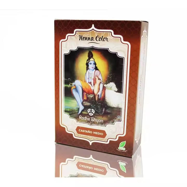 Radhe Shyam HENNA CASTAÑO MEDIO RADHE SHYAM - 100% Natural - 1