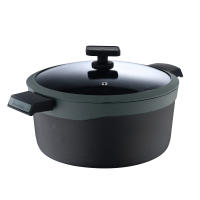 Masterpro Cacerola 24x12cm Alu Fundido Ind C/Tapa Gastro Reeco MP - details 0