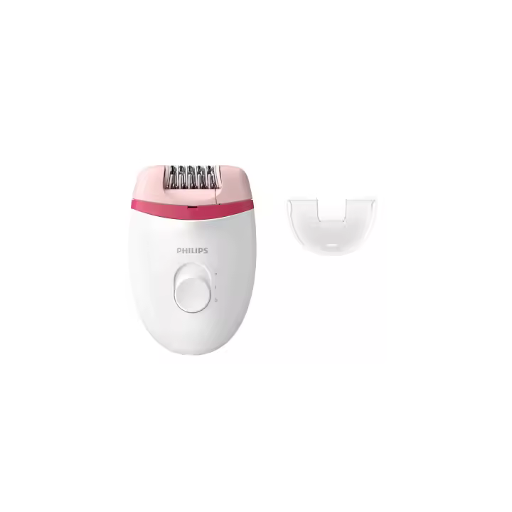 Philips Satinelle Essential - Depiladora (Rosa, Blanco, 15 V, Ergonómico) - 1