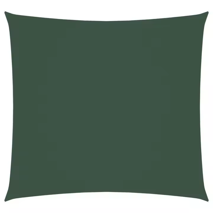 Toldo de Vela Cuadrados Lona Oxford 6x6m verde oscuro - 1
