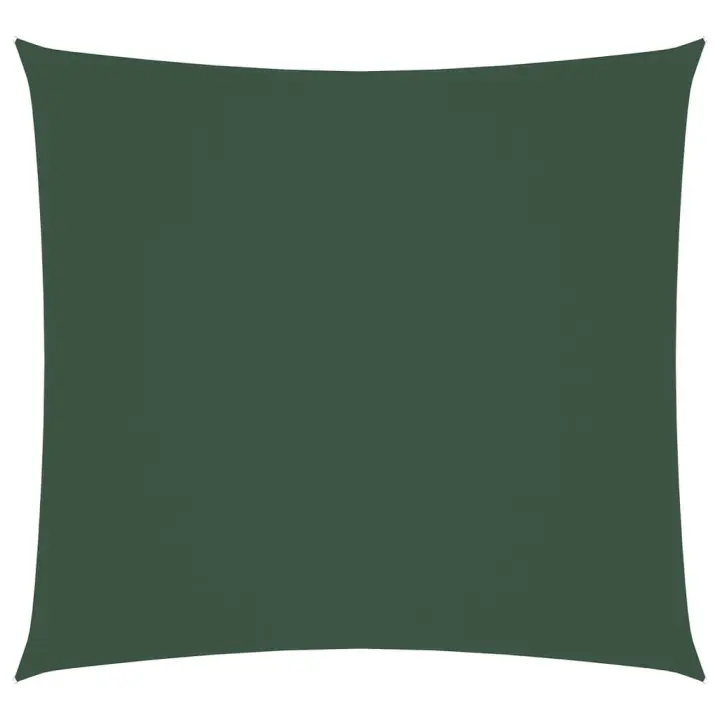 Toldo de Vela Cuadrados Lona Oxford 6x6m verde oscuro - 1