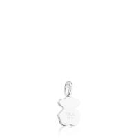 Colgante de oso de piedra preciosa natural de plata esterlina S925, accesorio de collar de bricolaje de lujo que combina con todo - details 7