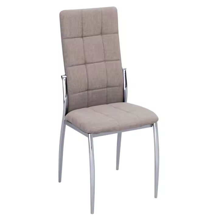 Pack 4 Sillas Salón Comedor Jana Estilo Moderno Color Marrón - 1