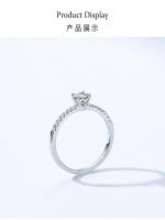 Zenyth-De Dedo de circón desnudante Simple de Plata de Ley 925 Auténtica Zenyth, El regalo perfecto para Vacaciones o Aniversario de las mujeres - details 5