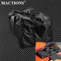 Bolsas Interiores De Sillín Duro Para Motocicleta Maletas De Viaje Tour Pack Para Harley Touring Road King Electra Street Glide 1993-2023 Nylon - details 0
