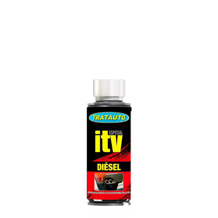 Tratauto ITV Diesel 150ml - Restablece una correcta mezcla aire/combustible disminuyendo los niveles de HC, CO y NOx   Formulación idónea para garantizar los parámetros ajustados a normativa de ITV - 1