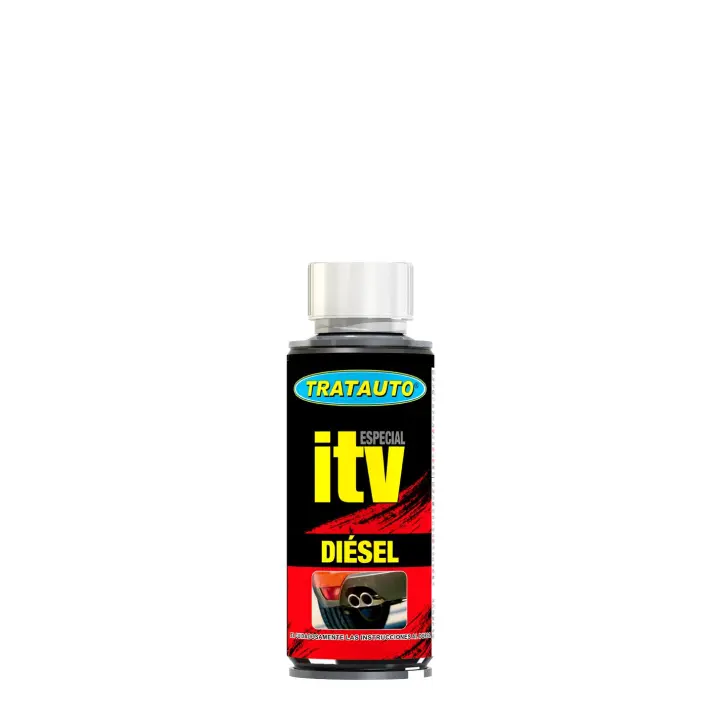 Tratauto ITV Diesel 150ml - Restablece una correcta mezcla aire/combustible disminuyendo los niveles de HC, CO y NOx   Formulación idónea para garantizar los parámetros ajustados a normativa de ITV - 1