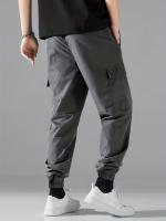 Pantalones De Hombre Para Primavera Y Otoño Mallas Finales Deporte Juvenil Pantalones De Senderismo Con Multiples Bolsillos - details 6