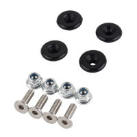 Juego De 4 Piezas Fundas Para Resorte De Almohadilla Universal Para Estuche De Equipaje Trasero De Motocicleta Negro Accesorios Para Cierre De Almacenamiento De Motor - details 11