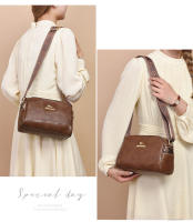 Bolso Bandolera De Cuero Genuino De Alta Calidad Para Mujer Estilo Designer Marca Kangaroo Lujo Suave Cremallera Y Bolsillos Internos - details 13