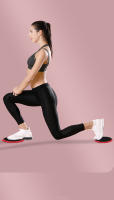 2pcs Disco De Yoga En Color Sólido Equipo De Ejercicio Para Entrenamiento De Coreano Y Modelado Del Cuerpo Pads De Deslizamiento Para Los Pies - details 4