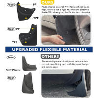 NovaAcc 2024 Guardabarros Mejorados Para Tesla Model Y 2017-2023 Protector De Rueda Resistentes a Todas Las Estaciones Accesorios Para Coche - details 6