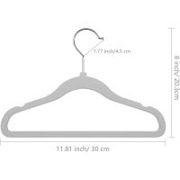 Alfombrilla De Veludo Antideslizante Para Niños Pack De 10 Gancho Giratorio De 360° Ahorrador De Espacio Y Duradero - details 14