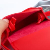 Bolso bandolera de encaje, mini bolso de princesa de cuero PU - details 0