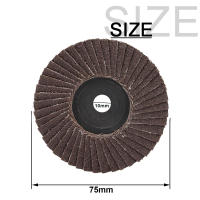 Discos De Abrazadera 80Grit Para Metal Plástico Madera Pulido Y Polvo De Abrasivos Ruedas De Tratamiento De Superficie 3/4/4.5 Pulgadas 1 Pieza - details 0