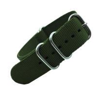 Correa De Reloj De Nylon 18mm 20mm 22mm 24mm Estilo Militar Deporte Fabricante De Cinturones Para Pulsera Con 5 Anillos - details 10