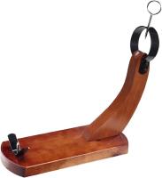 Buarfe JAMONERO HUELVA color Nogal (tipo GÓNDOLA), Hecho en ESPAÑA, Soporte para jamón de uso DOMÉSTICO y PROFESIONAL. - details 0