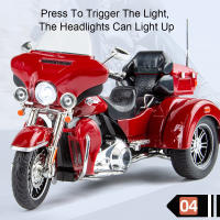 Modelo De Motocicleta a Escala 1:9 De Aleación De Metal Con Función De Retroceso Y Absorción De Choques Juguete De Colección Para Niños Tamaño Miniatura Aproximadamente 19.5*10*11CM - details 7