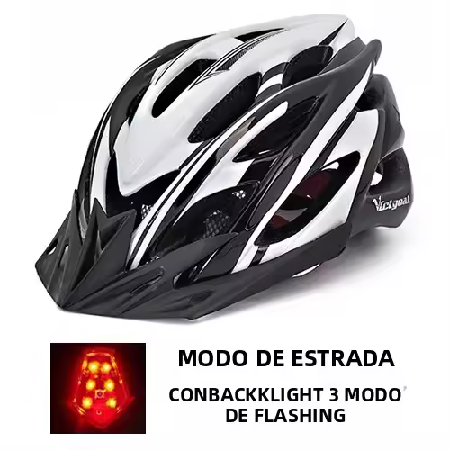 Casco De Bicicleta VICTGOAL Ultraligero Con Farol Trasero LED Para MTB Y Carretera Seguridad Para Motocicleta Y Scooter Eléctrico Para Adultos Hombres Y Mujeres - 1