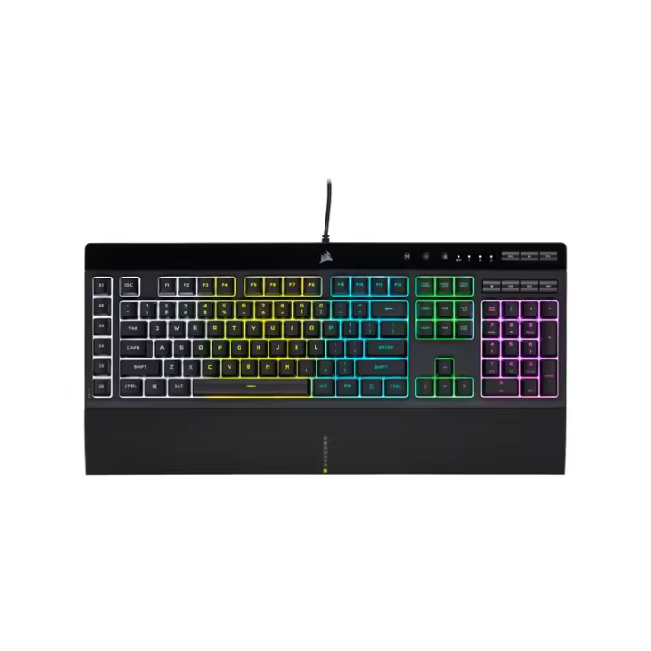 Corsair - K55 RGB PRO teclado Juego USB QWERTY Español Negro CH-9226765-ES - 1