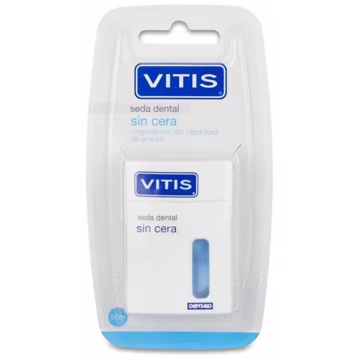 Vitis Seda Dental Sin Cera 50 M, 1 Ud - 1