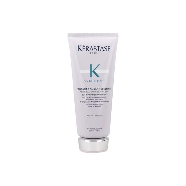 Kerastase Symbiose Fondant Apaisant Essentiel Acondicionador 200 Ml, el Fondant Apaisant Essentiel Es Un Acondicionador Desenredante Y Calmante Celular Para El Cuero Cabelludo Sensible Y Los Cabellos Con Tendencia A La Caspa.
