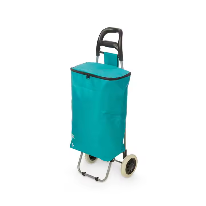 CARRO COMPRA TERMICA 32 L TURQUESA ARTE REGAL - 1