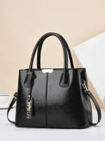 Bolsos Retro de Color sólido para Mujer, elegant Bolso Cruzado de cuero PU, monederos de Oficina y trabajo de moda - details 8