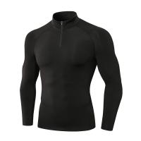 Camiseta De Compresión Para Hombre Con Manga Larga Para Correr Ropa De Gimnasio De Otoño T-Shirt Fina De Fitness Secado Rápido Camiseta De Musculación - details 9