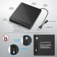 Leer Y Grabar DVD USB 3.0 Tipo C 5 En 1 Enchufe Externo Para PC Portátil Y De Escritorio Soporte De Disco 2MB Velocidad Máxima De Grabación DVD 8x - details 4