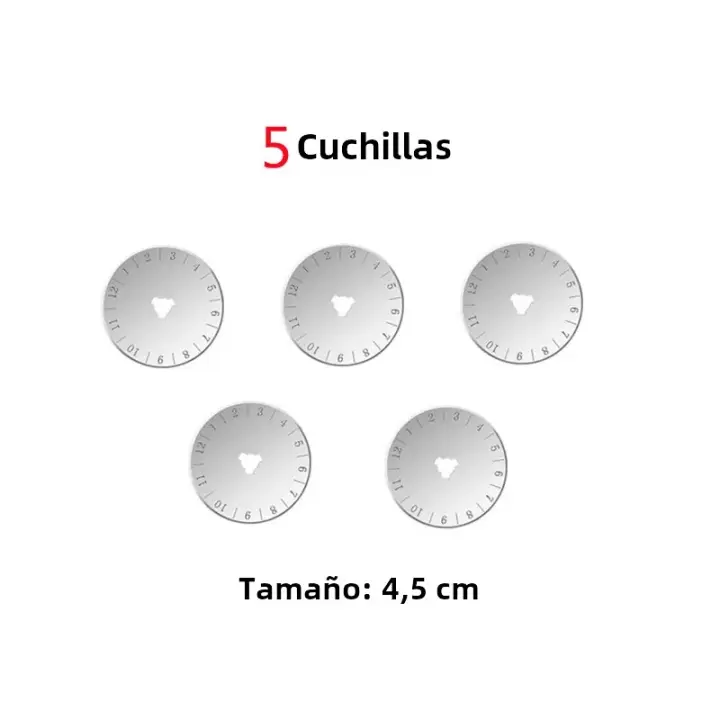 Cortador Rotativo De Cuero 45mm Herramienta De Corte Para Tela Y Piel Herramienta Circular De Acero Para DIY Patchwork Costura Y Bordado - 1