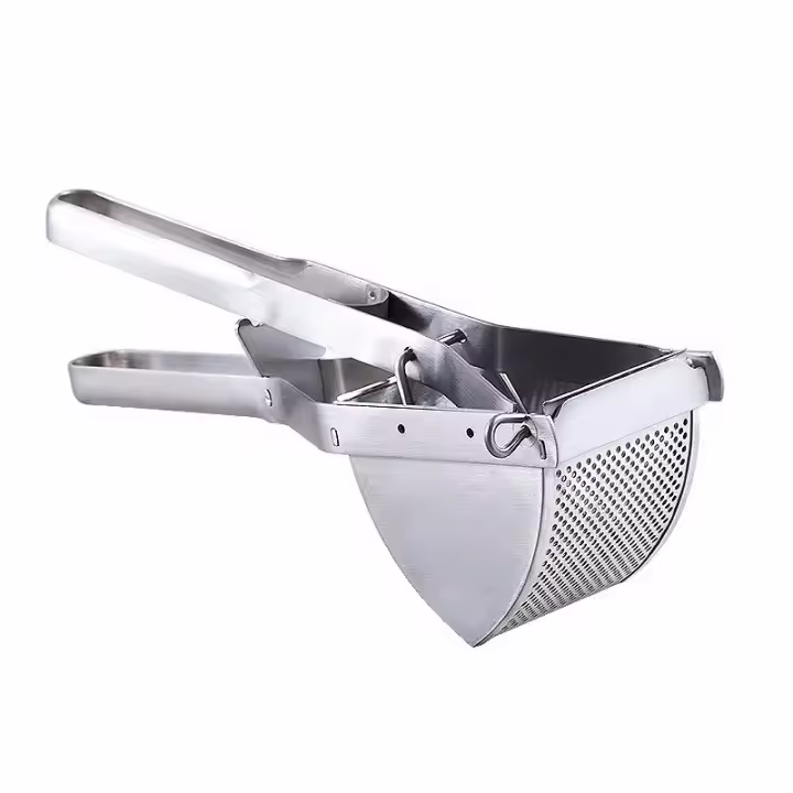 Pulpmaster Manual De Acero Inoxidable Molinillo De Patatas Y Verduras Desmontable Para Calabaza Y Zanahoria Herramienta De Molinillo De Patatas - 1