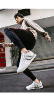 Zapatillas De Correr Para Hombre 2024 SNORW Casual Ligera En Gamuza Y Malla Transpirable Zapatillas De Deporte Al Aire Libre Clásicas Para Jogging - details 2
