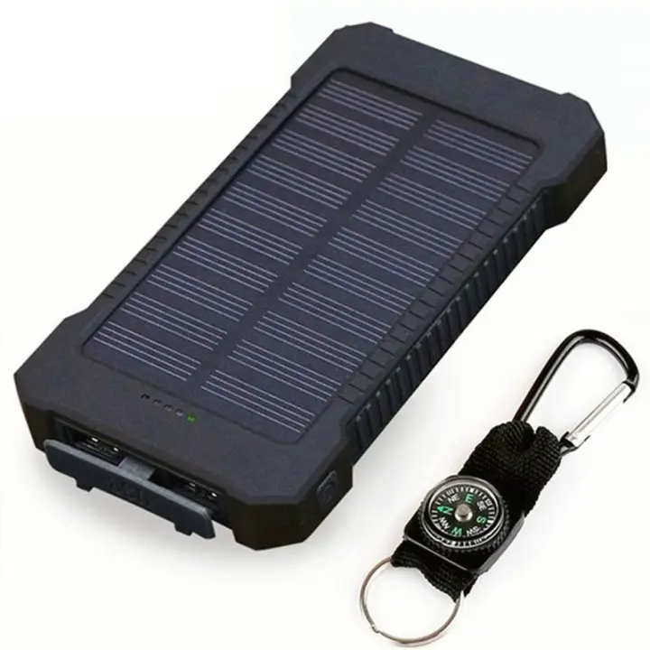 Nueva Energía Solar portátil de 8000mAh para Exterior, Peach Salvaje, Camping, energía de respaldo de Alta capacidad, Carga rápida, Energía Móvil [Kk] - 1