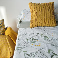 Juego de Sábanas Algodón Estampado Floral – Alo Home - details 0